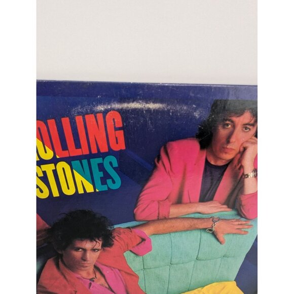 Rolling Stones Dirty Work OC 40250 Vinyl LP Record Columbia Records 1986 - Picture 2 of 9